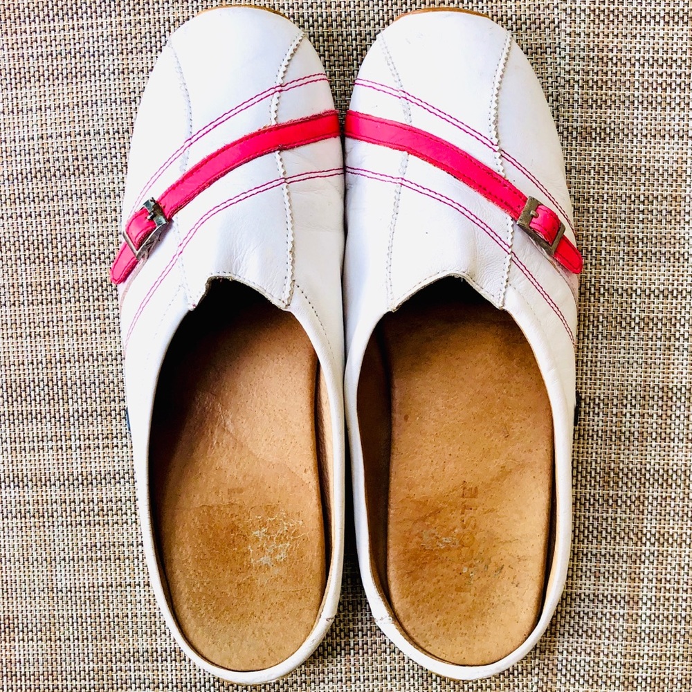 LACOSTE Pink Thea Mules
